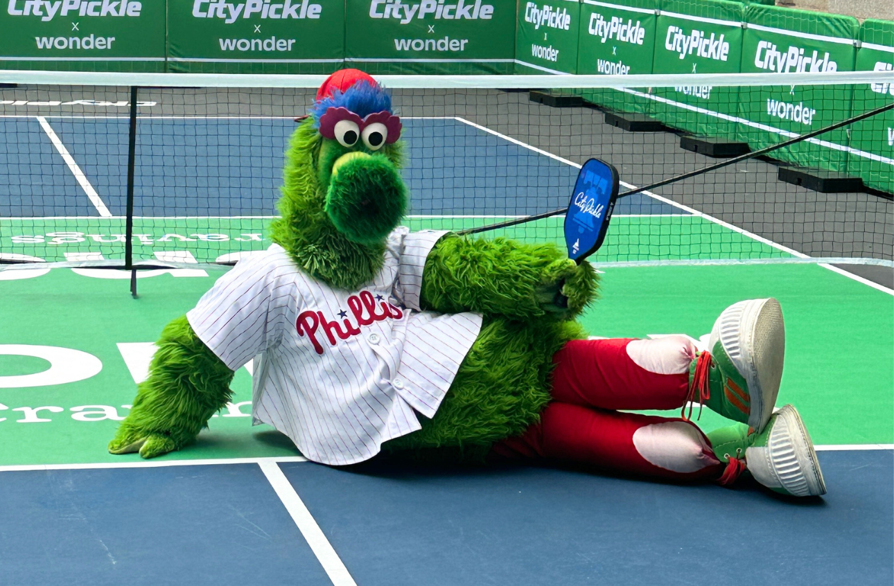 Philly Phanatic at CityPickle