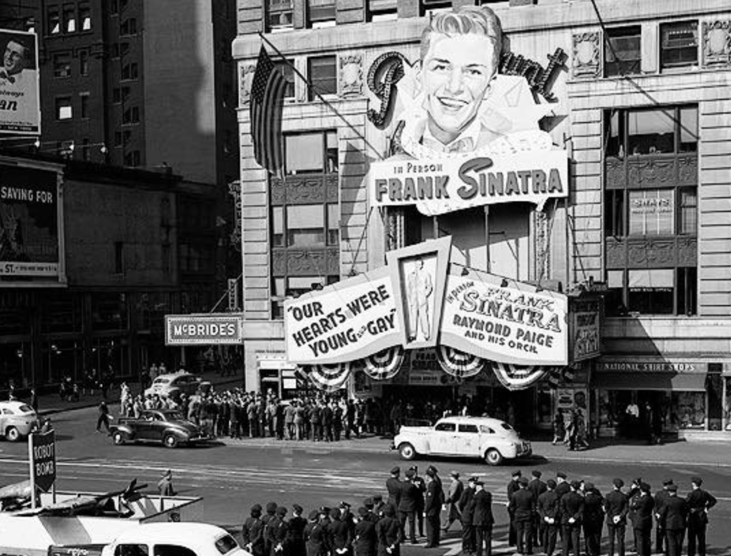 Frank Sinatra at 1501 Broadway