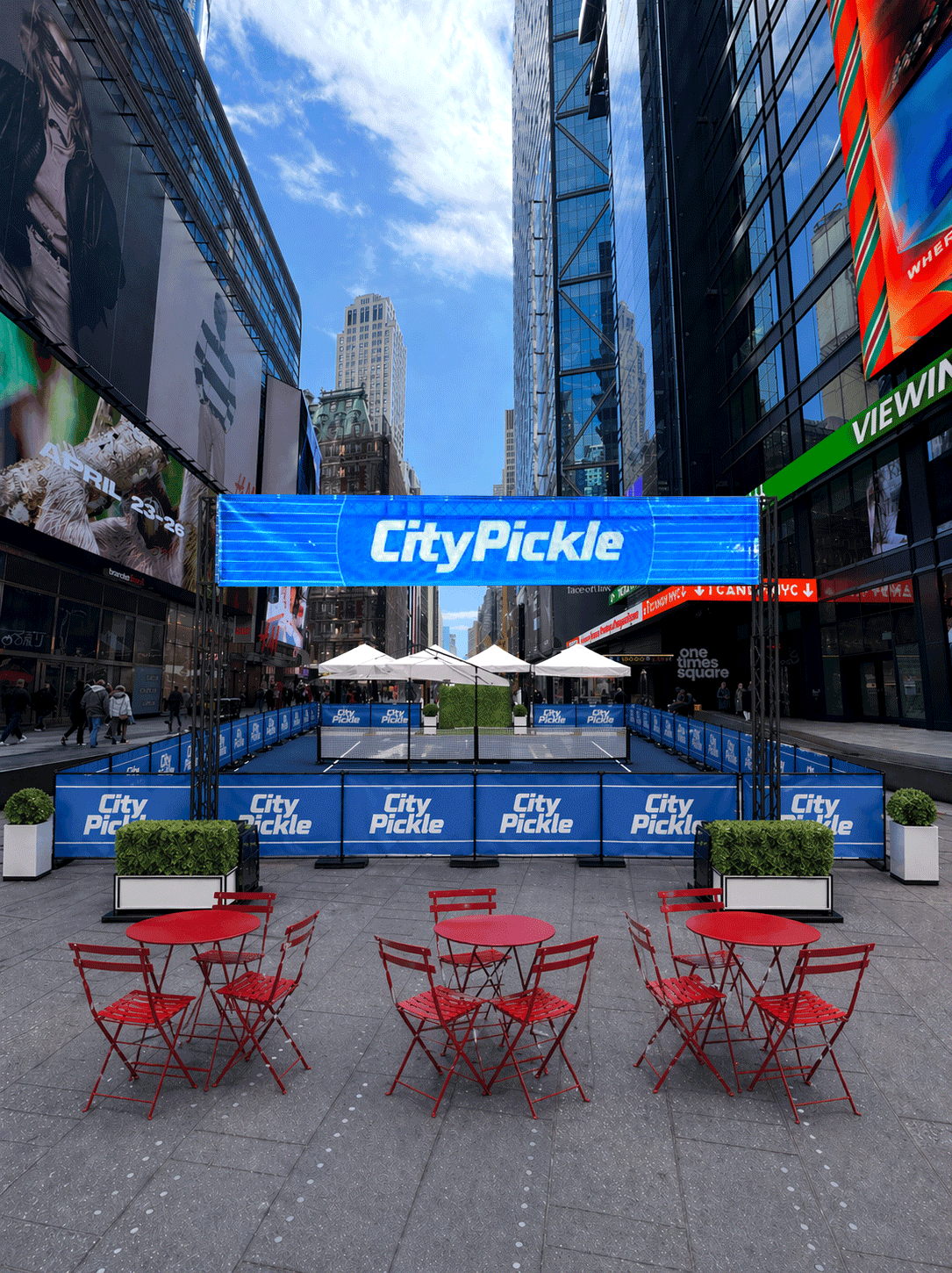 Times Square Plaza render