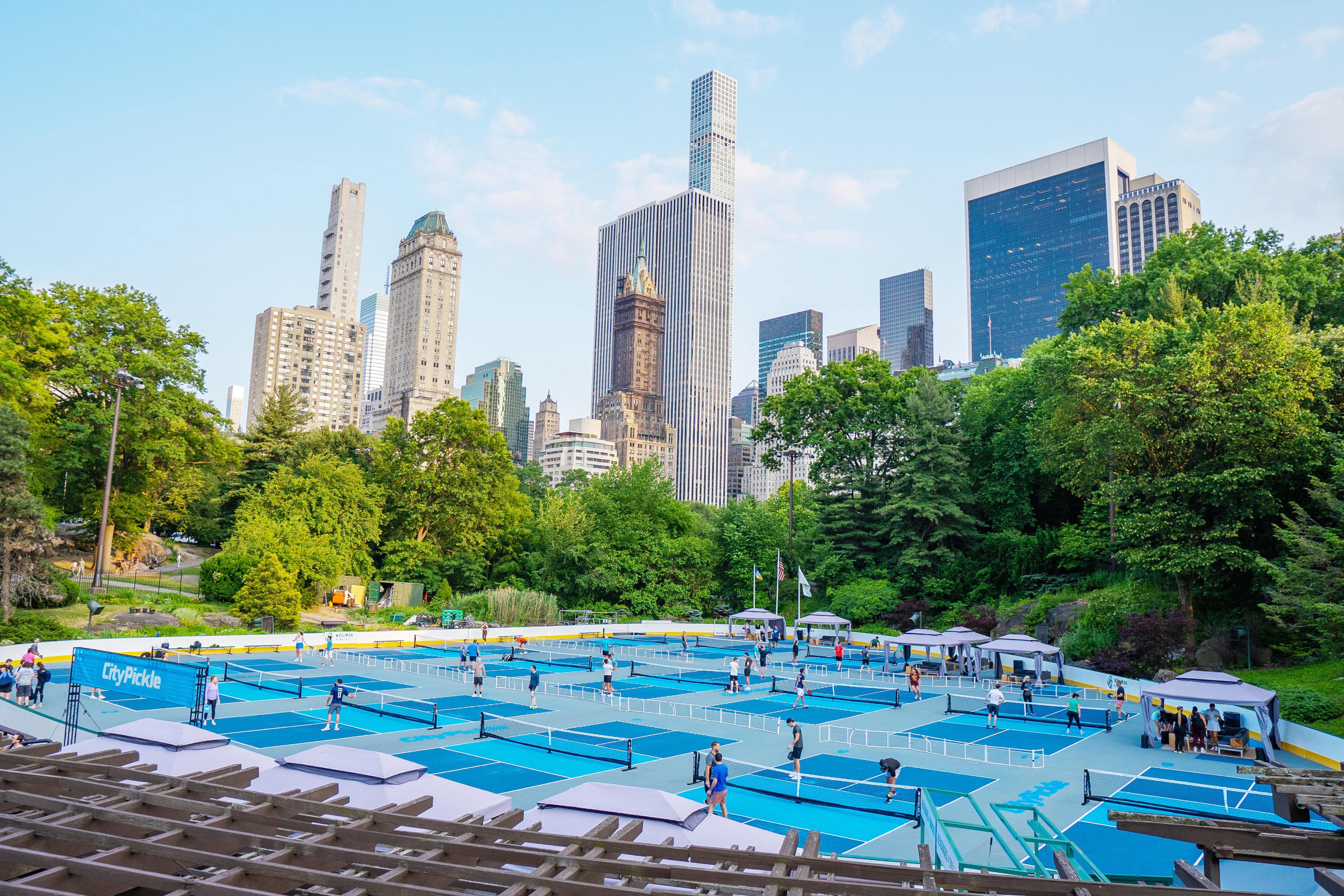Pickleball is coming to Central Park’s iconic Wollman Rink