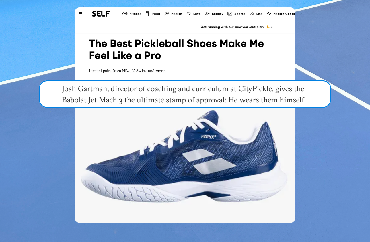 What Makes Josh, CityPickle’s Head of Coaching & Curriculum, Feel 10 Years Younger?